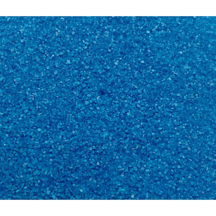 Песок цветной, "голубой", 1 кг 