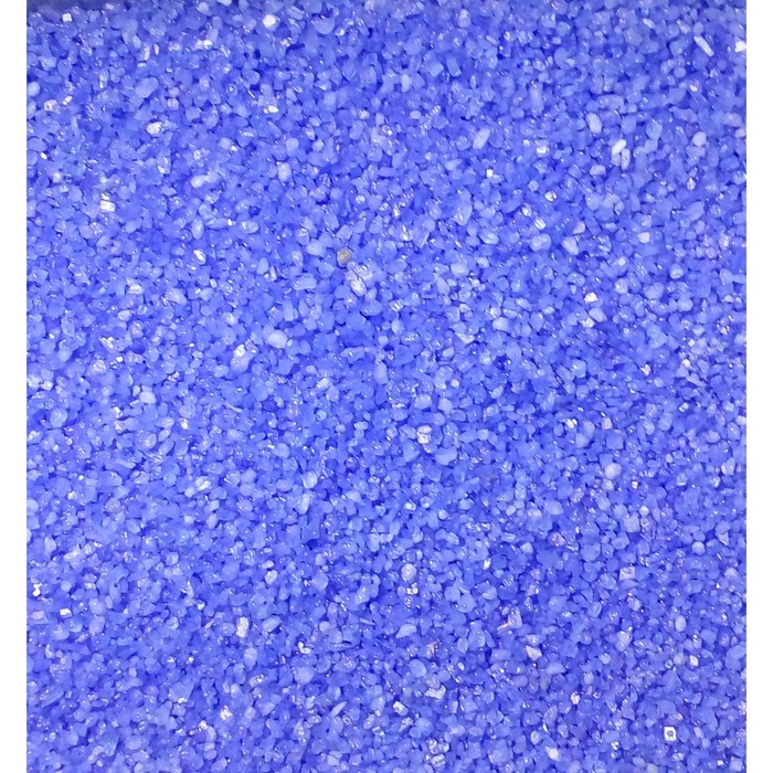 Песок цветной, "синий", 1 кг 