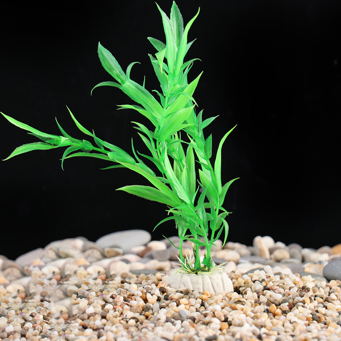 Растение искусственное аквариумное, до 30 см 