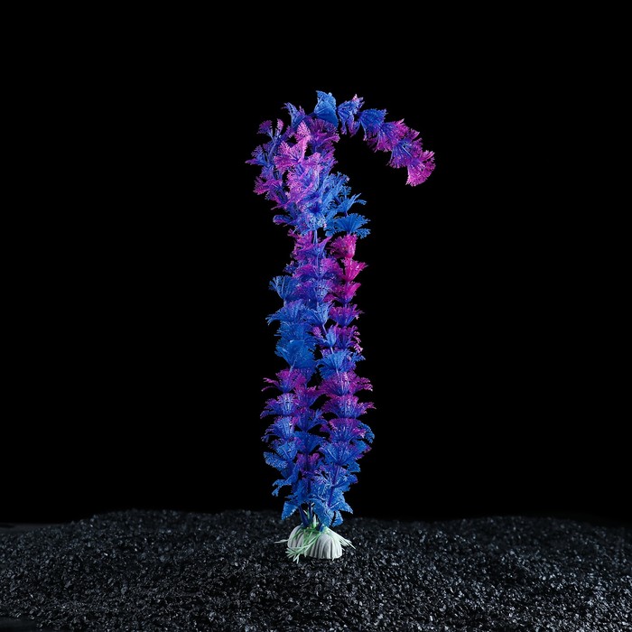 Растение для аквариума, до 40 см, пластик 