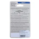 Шланг аквариумный улучшенный, 2 м, диаметр 6/4 см, с 4 зелеными соединителями 