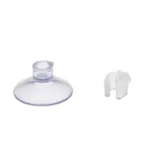 Присоска силиконовая с держателем универсальная (d=1,1 см)  - фото 2