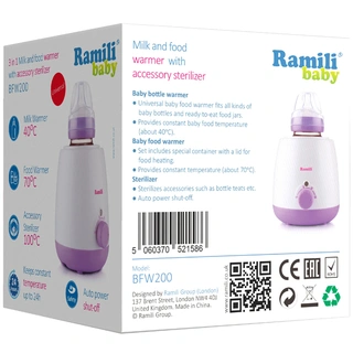 Универсальный 3 в 1 подогреватель/стерилизатор Ramili Baby BFW200