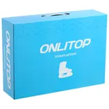 Коньки ледовые раздвижные «Космос», детские 223E, размер 26-29  - фото 4