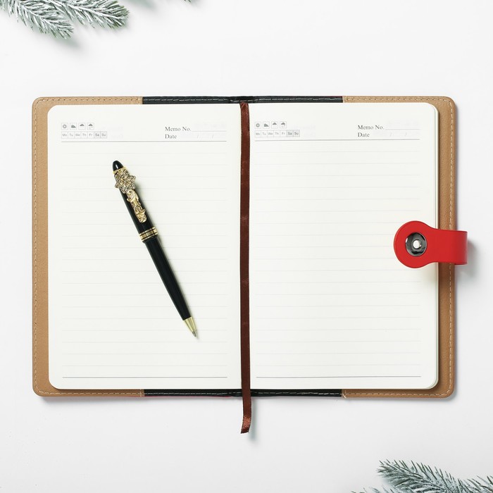 Набор «Чудесных мгновений»: ежедневник, ручка с клипом 
