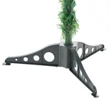 Ёлка простая 120 см d иголок 6 см, d нижнего яруса 40 см, 180 веток, пласт подставка  - фото 3