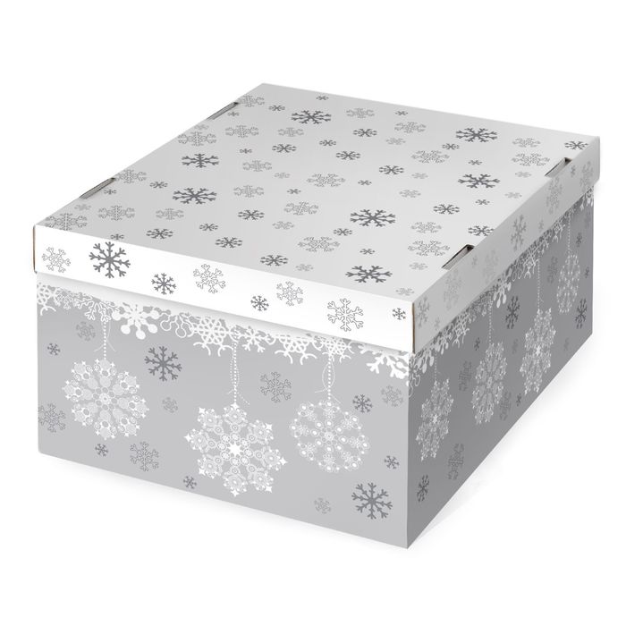 Складная коробка Let it snow, 31,2 х 25,6 х 16,1 см 