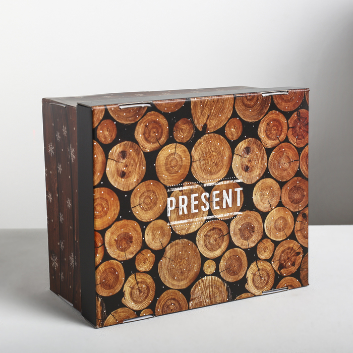 Складная коробка Present, 30 × 24.5 × 15 см 