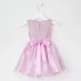 Платье нарядное детскоеKAFTAN, рост 86-92 см (28), розовый  - фото 8