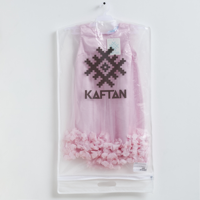 Платье KAFTAN, розовый, рост 122-128, р.34 