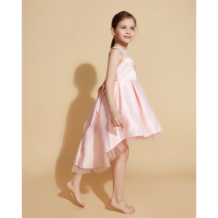 Платье нарядное для девочки MINAKU «Джульетта», рост 122 см, цвет розовый 