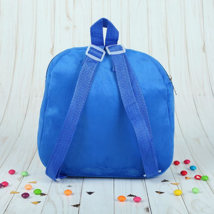 Рюкзак детский "С Новым годом! Дедушка Мороз", р-р 24,5 × 24,5 см 