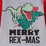 Толстовка детская KAFTAN "Rex-mas" р.32 (110-116), серый/красный  - фото 3