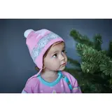 Шапка вязаная Крошка Я "Сердечко", размер 44, 6-9 мес,  шерсть,пан, хлопок  - фото 2