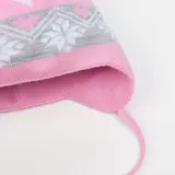 Шапка вязаная Крошка Я "Сердечко", размер 44, 6-9 мес,  шерсть,пан, хлопок  - фото 5