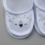 Пинетки Крошка Я "Новогодний медвежонок", белый, р.22,  рост 62 см  - фото 2