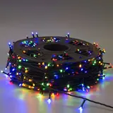 Гирлянда "Клип-лайт" уличная УМС, 100 м, LED-1000-24V, нить тёмная, свечение мульти  - фото 2