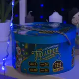 Гирлянда "Дождь" Флаг России УМС вилка, 2 х 3 м, LED-840-220V, 8 режимов, нить прозрачная  - фото 4