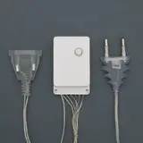 Гирлянда "Дождь" Флаг России УМС вилка, 2 х 3 м, LED-840-220V, 8 режимов, нить прозрачная  - фото 6