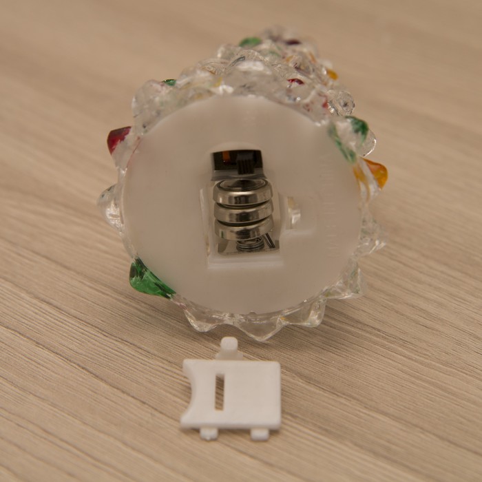 Игрушка световая "Ёлочка радуга" (батарейки в комплекте) 12 см, 1 LED, RGB 