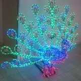 Светодиодная фигура "ПАВЛИН", объёмная, 2.1 х 2.78 х 1.6 м, статика, 120 Вт  - фото 7