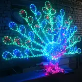 Светодиодная фигура "ПАВЛИН", объёмная, 2.1 х 2.78 х 1.6 м, статика, 120 Вт  - фото 5