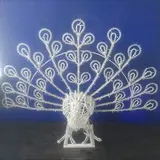 Светодиодная фигура "ПАВЛИН", объёмная, 2.1 х 2.78 х 1.6 м, статика, 120 Вт  - фото 4