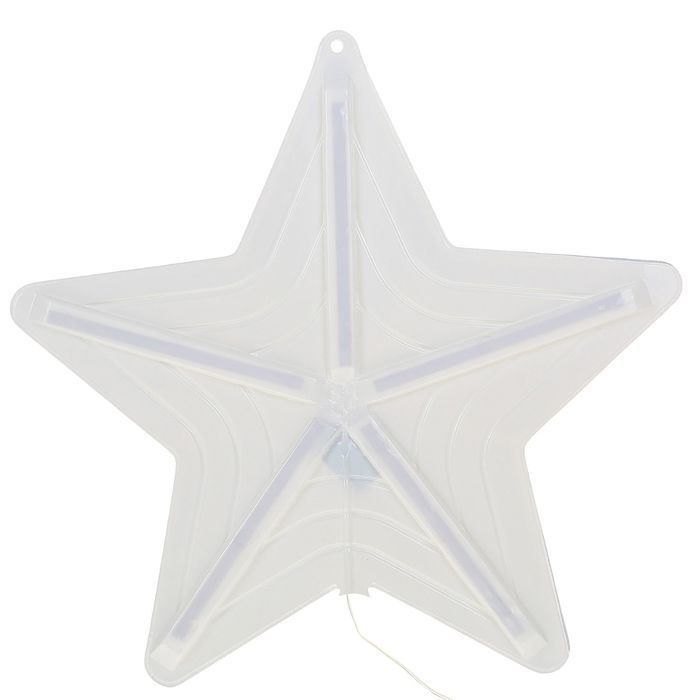 Фигура "Звезда бег. эффект" d=50 см, пластик, 50 LED, 220V, БЕЛЫЙ 