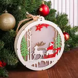 Декор с подсветкой «Упряжка» 