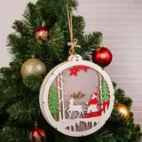 Декор с подсветкой «Упряжка»  - фото 3