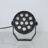 Прожектор для сцены, 12 Вт, 220 В, 12 диодов, UV, DMX упр, провод 1 м  - фото 8