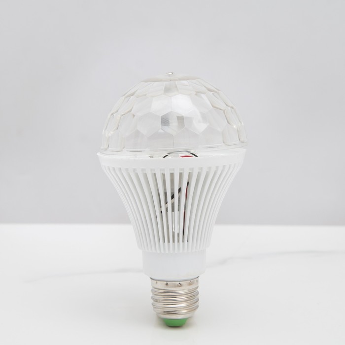 Лампа хрустальный шар диаметр 8 см., 220V, цоколь Е27 