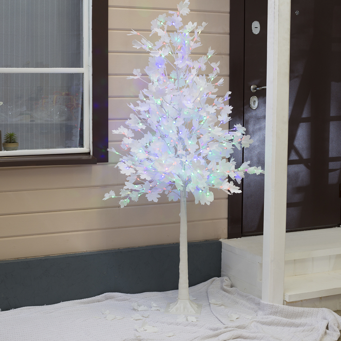 Дерево светодиодное "Клён белый", 1,8 м, 350 LED, 220 В, RGB 