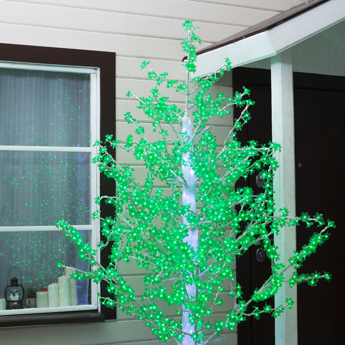 Дерево светодиодное улич. 2,5 м. "Акриловое" 1728Led, 103W, 220V Зеленый 