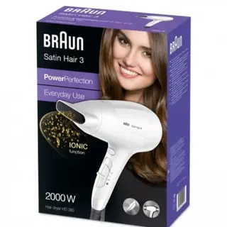 Фен Braun HD 180 MN WHT Box HairDryer