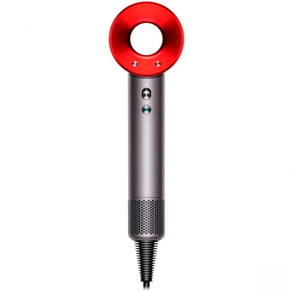 Фен Dyson (красный) в красном чехле HD01 Supersonic - фото 3
