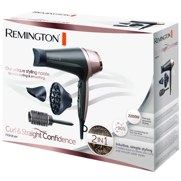Фен Remington Curl & Straight Confidence D5706 - фото 4