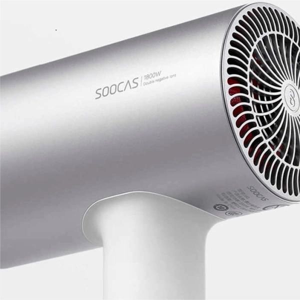 Фен Xiaomi H5 Red-Silver - фото 7