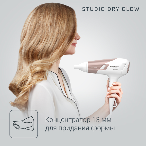 Rowenta Studio Dry Glow Blow-Dryer CV5820F0 - Asciugacapelli