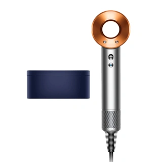 Фен Dyson Supersonic HD07 (никель/медный) с чехлом