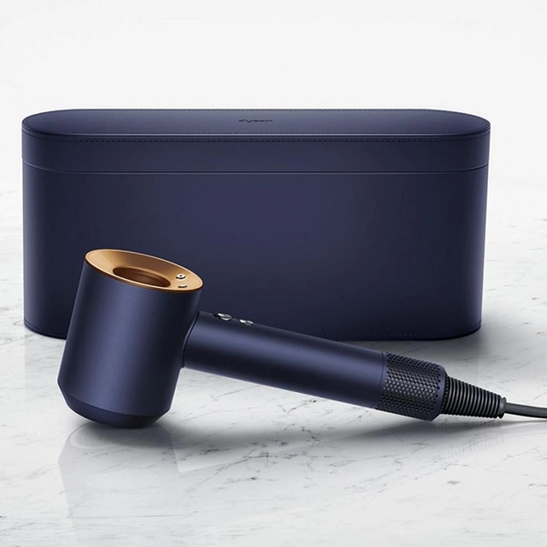 Фен Dyson HD07 Supersonic 412525-01 (синий/медь) с чехлом - фото 11