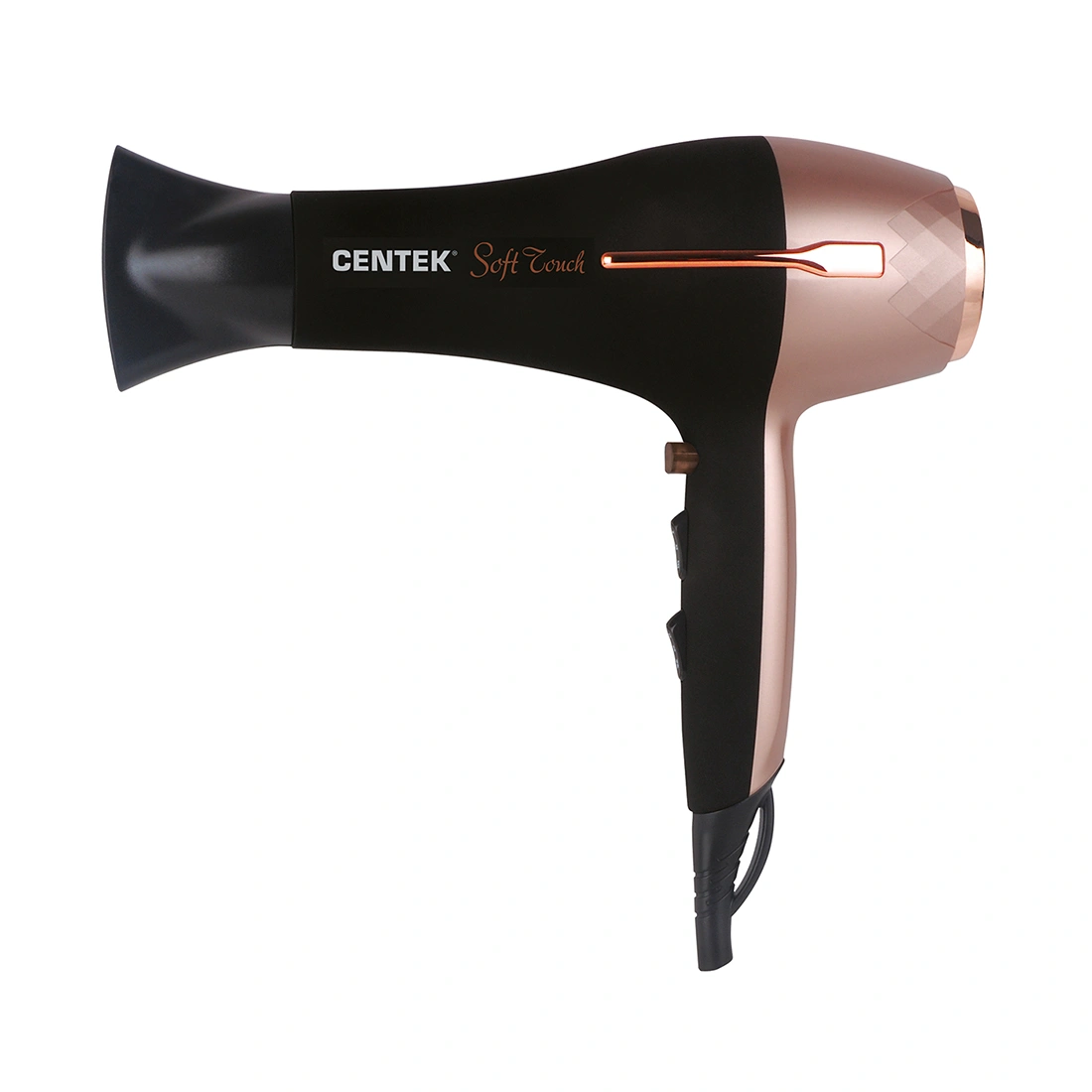 Фен Centek CT-2242 Розовое золото Черный 