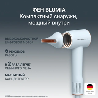 Фен Rowent Blumia HY5N10E0 Blue