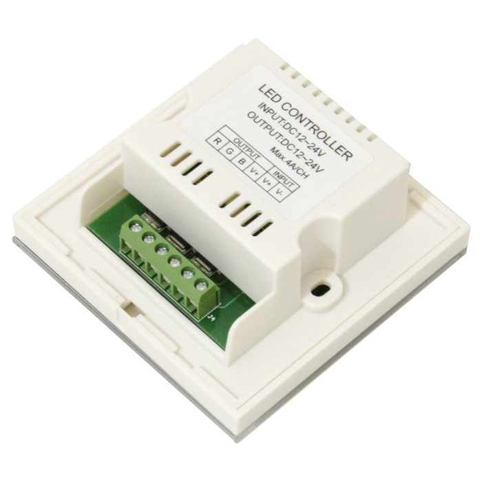 Контроллер встраиваемый RGB 04-09, 12В, 144 Вт, 12 А 