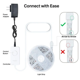 Tp-Link ақылды жарықдиодты Wi‑Fi таспасы Tapo L920-5 (5м)  - фото 3