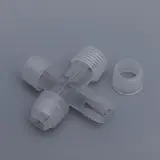 Коннектор для дюралайта 13 мм, 3W, Х - образный  - фото 3