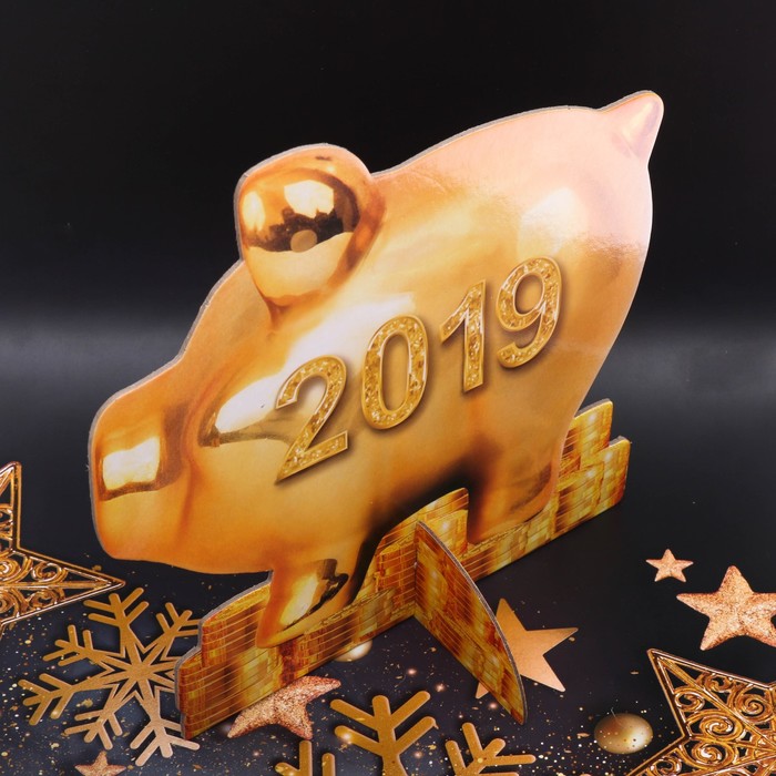 Украшение под ёлку "Богатства в 2019 году!" 