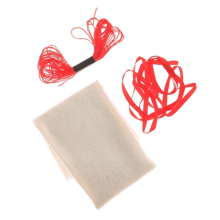 Мешки для подарков «Снежная сказка», набор для шитья, 16,3 × 10,7 × 2,5 см 