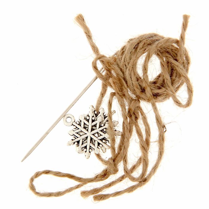 Чехол для свечи «Снежного праздника!», набор для вязания, 10,7 × 16,3 × 5,6 см 