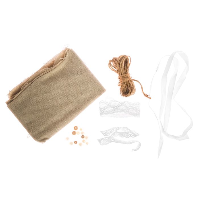 Мешки для подарков «Новогодняя вьюга», набор для шитья, 16,3 × 10,7 × 2,5 см 